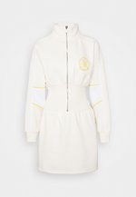 PLAYBOY SPORTS RIB WAIST ZIP NECK DRESS